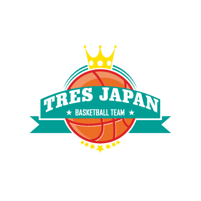 トレスジャパン バスケユニフォーム用ロゴ38