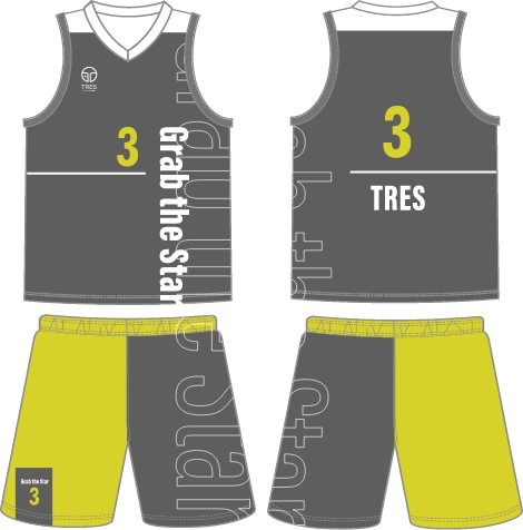 フルデザインオーダーユニフォーム バスケットボールユニフォームのチームオーダー専門店 Tres