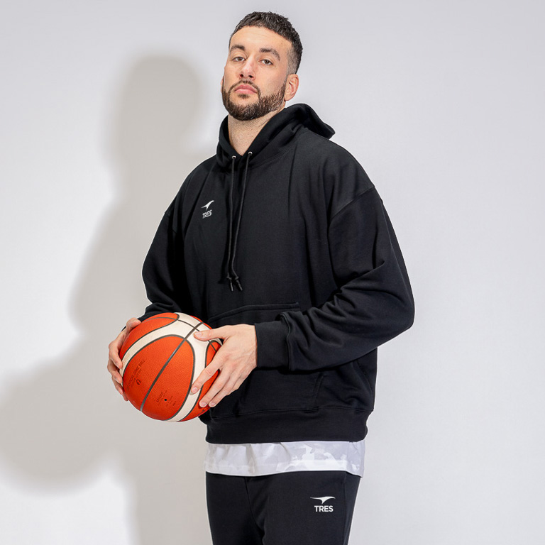 バスケ プルオーバーフーディ